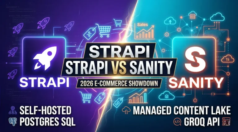 Strapi vs Sanity (2026): Best Headless CMS for E-commerce?