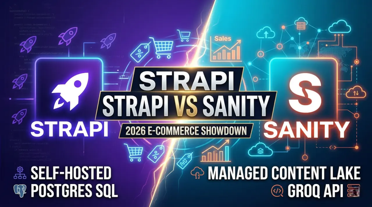 Strapi vs Sanity (2026): Best Headless CMS for E-commerce?